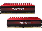 Patriot Viper 4 16GB 2 x 8GB 288 Pin DDR4 SDRAM DDR4 2400 PC4 19200 Extreme Performance Memory Black Sides Red Top Model PV416G240C5K