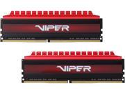 Patriot Viper 4 16GB 2 x 8GB 288 Pin DDR4 SDRAM DDR4 3000 PC4 24000 Extreme Performance Memory Black Sides Red Top Model PV416G300C6K