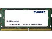 Patriot Signature Line 4GB 260 Pin DDR4 SO DIMM DDR4 2133 PC4 17000 Laptop Memory Model PSD44G213381S