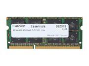 Mushkin Enhanced Essentials 8GB 204 Pin DDR3 SO DIMM DDR3 1066 PC3 8500 Laptop Memory Model 992019