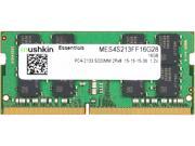 Mushkin Enhanced Essentials 16GB 260 Pin DDR4 SO DIMM DDR4 2133 PC4 17000 Laptop Memory Model MES4S213FF16G28