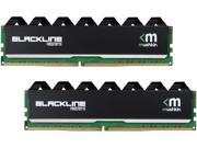 Mushkin Enhanced Blackline 16GB 2 x 8GB 288 Pin DDR4 SDRAM DDR4 2400 PC4 19200 Desktop Memory Model MBA4U240FFFF8GX2