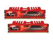 G.SKILL Ripjaws X Series 4GB 2 x 2GB 240 Pin DDR3 SDRAM DDR3 1333 PC3 10666 Desktop Memory Model F3 10666CL9D 4GBXL