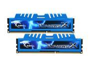 G.SKILL Ripjaws X Series 8GB 2 x 4GB 240 Pin DDR3 SDRAM DDR3 1600 PC3 12800 Desktop Memory Model F3 12800CL8D 8GBXM