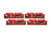 G.SKILL Ripjaws X Series 16GB 4 x 4GB 240 Pin DDR3 SDRAM DDR3 2133 PC3 17000 Desktop Memory Model F3 17000CL11Q 16GBXL
