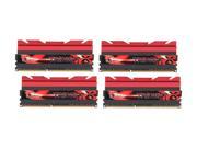 G.SKILL TridentX Series 32GB 4 x 8GB 240 Pin DDR3 SDRAM DDR3 1600 PC3 12800 Desktop Memory Model F3 1600C7Q 32GTX