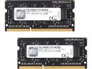 G.SKILL 8GB 2 x 4GB 204 Pin DDR3 SO DIMM DDR3 1600 PC3 12800 Memory for Apple Model FA 1600C11D 8GSQ