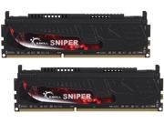 G.SKILL Sniper Series 8GB 2 x 4GB 240 Pin DDR3 SDRAM DDR3 2133 PC3 17000 Desktop Memory Model F3 2133C10D 8GSR