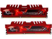 G.SKILL Ripjaws X Series 8GB 2 x 4GB 240 Pin DDR3 SDRAM DDR3 2133 PC3 17000 Desktop Memory Model F3 2133C9D 8GXL
