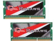 G.SKILL Ripjaws Series 8GB 2 x 4GB 204 Pin DDR3 SO DIMM DDR3L 1600 PC3L 12800 Laptop Memory Model F3 1600C11D 8GRSL