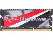 G.SKILL Ripjaws Series 8GB 204 Pin DDR3 SO DIMM DDR3L 1600 PC3L 12800 Laptop Memory Model F3 1600C11S 8GRSL