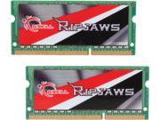 G.SKILL Ripjaws Series 8GB 2 x 4GB 204 Pin DDR3 SO DIMM DDR3 1866 PC3 14900 Laptop Memory Model F3 1866C11D 8GRSL