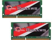 G.SKILL Ripjaws Series 8GB 2 x 4GB 204 Pin DDR3 SO DIMM DDR3L 2133 PC3L 17000 Laptop Memory Model F3 2133C11D 8GRSL