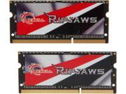 G.SKILL Ripjaws Series 16GB 2 x 8G 204 Pin DDR3 SO DIMM DDR3L 2133 PC3L 17000 Laptop Memory Model F3 2133C11D 16GRSL