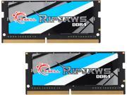 G.SKILL Ripjaws Series 32GB 2 x 16G 260 Pin DDR4 SO DIMM DDR4 2133 PC4 17000 Laptop Memory Model F4 2133C15D 32GRS