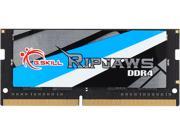 G.SKILL Ripjaws Series 8GB 260 Pin DDR4 SO DIMM DDR4 2400 PC4 19200 Laptop Memory Model F4 2400C16S 8GRS