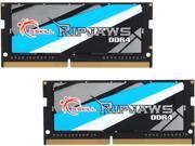 G.SKILL Ripjaws Series 32GB 2 x 16G 260 Pin DDR4 SO DIMM DDR4 2666 PC4 21300 Laptop Memory Model F4 2666C18D 32GRS