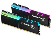G.SKILL TridentZ RGB Series 16GB 2 x 8GB 288 Pin DDR4 SDRAM DDR4 2400 PC4 19200 Desktop Memory Model F4 2400C15D 16GTZR