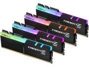G.SKILL TridentZ RGB Series 32GB 4 x 8GB 288 Pin DDR4 SDRAM DDR4 3200 PC4 25600 Desktop Memory Model F4 3200C16Q 32GTZR