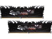 G.SKILL Flare X Series 32GB 2 x 16GB 288 Pin DDR4 SDRAM DDR4 2400 PC4 19200 AMD X370 B350 A320 Memory Desktop Memory Model F4 2400C16D 32GFX