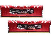 G.SKILL Flare X Series 16GB 2 x 8GB 288 Pin DDR4 SDRAM DDR4 2400 PC4 19200 AMD X370 B350 A320 Memory Desktop Memory Model F4 2400C16D 16GFXR