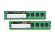 CORSAIR ValueSelect 8GB 2 x 4GB 240 Pin DDR3 SDRAM DDR3 1333 Desktop Memory Model CMV8GX3M2A1333C9