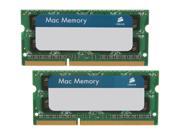 CORSAIR 8GB 2 x 4GB 204 Pin DDR3 SO DIMM DDR3 1333 PC3 10600 Memory for Apple Model CMSA8GX3M2A1333C9