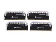 CORSAIR Dominator Platinum 32GB 4 x 8GB 240 Pin DDR3 SDRAM DDR3 1600 PC3 12800 Desktop Memory Model CMD32GX3M4A1600C9