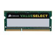 CORSAIR ValueSelect 8GB 204 Pin DDR3 SO DIMM DDR3 1600 PC3 12800 Laptop Memory Model CMSO8GX3M1A1600C11