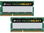 CORSAIR ValueSelect 16GB 2 x 8G 204 Pin DDR3 SO DIMM DDR3L 1600 PC3L 12800 Laptop Memory Model CMSO16GX3M2C1600C11