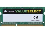 CORSAIR ValueSelect 4GB 204 Pin DDR3 SO DIMM DDR3L 1333 PC3L 10600 Laptop Memory Model CMSO4GX3M1C1333C9