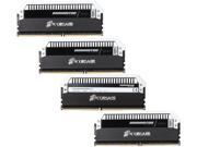 CORSAIR DOMINATOR Platinum 16GB 4 x 4GB 288 Pin DDR4 SDRAM DDR4 2666 PC4 21300 Desktop Memory Model CMD16GX4M4A2666C15