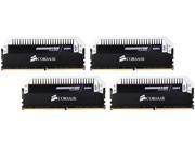 CORSAIR Dominator Platinum 16GB 4 x 4GB 288 Pin DDR4 SDRAM DDR4 2133 PC4 17000 Desktop Memory Kit Model CMD16GX4M4B2133C10