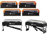 CORSAIR Dominator Platinum 16GB 4 x 4GB 288 Pin DDR4 SDRAM DDR4 3400 PC4 27200 Memory Kit Limited Edition Orange Airflow Platinum Dominator Fan Assembly