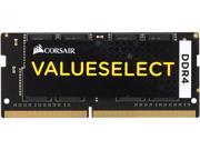 CORSAIR ValueSelect 8GB 260 Pin DDR4 SO DIMM DDR4 2133 PC4 17000 Laptop Memory Model CMSO8GX4M1A2133C15