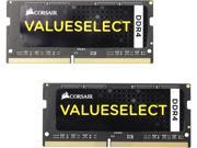 CORSAIR ValueSelect 8GB 2 x 4GB 260 Pin DDR4 SO DIMM DDR4 2133 PC4 17000 Laptop Memory Model CMSO8GX4M2A2133C15