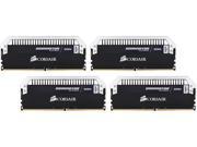 CORSAIR Dominator Platinum 64GB 4 x 16GB 288 Pin DDR4 SDRAM DDR4 2400 PC4 19200 Desktop Memory Model CMD64GX4M4A2400C14