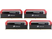 CORSAIR Dominator Platinum 16GB 4 x 4GB 288 Pin DDR4 SDRAM DDR4 3200 PC4 25600 Memory Kit Model CMD16GX4M4B3200C16R