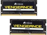 CORSAIR Vengeance Performance 32GB 2 x 16G 260 Pin DDR4 SO DIMM DDR4 2666 PC4 21300 Laptop Memory Model CMSX32GX4M2A2666C18