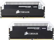 CORSAIR Dominator Platinum 16GB 2 x 8GB 288 Pin DDR4 SDRAM DDR4 2400 PC4 19200 Desktop Memory Model CMD16GX4M2B2400C10