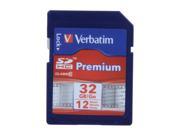 Verbatim 32GB Secure Digital High Capacity SDHC Flash Card Model 96871