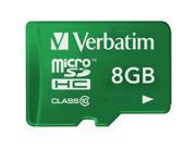 Verbatim 8GB microSDHC Flash Card