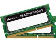 CORSAIR 16GB 2 x 8GB 204 Pin DDR3 SO DIMM DDR3L 1866 PC3L 14900 Mac Memory Model CMSA16GX3M2A1866C11