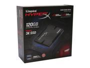 HyperX 3K 2.5 120GB SATA III MLC Internal Solid State Drive SSD Upgrade Bundle Kit SH103S3B 120G