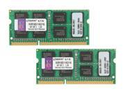 Kingston 16GB 2 x 8G 204 Pin DDR3 SO DIMM DDR3 1600 Laptop Memory Model KVR16S11K2 16