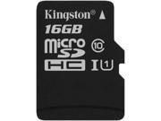Kingston 16GB MicroSDHC UHS I U1 Class 10 Memory Card SDC10G2 16GBSP
