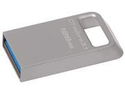 Kingston 128GB DTMicro USB 3.1 3.0 Type A Metal Ultra Compact Flash Drive DTMC3 128GB