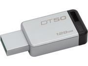 Kingston 128GB DataTraveler 50 USB 3.0 Flash Drive Speed Up to 110MB s DT50 128GB
