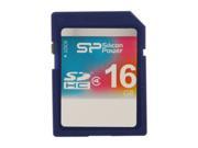 Silicon Power 16GB Secure Digital High Capacity SDHC Flash Card Model SP016GBSDH004V10