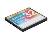 Silicon Power Superior 32GB Compact Flash CF Flash Card Model SP032GBCFC1K0V10